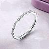 Anti-Tarnish Rhodium Plated 925 Sterling Silver Finger Rings RJEW-FF0008-008P-18mm-4