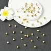SHEGRACE Brass Round Beads XGRPCU042-293G-4