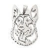 Non-Tarnish 201 Stainless Steel Big Pendants STAS-A090-02P-1