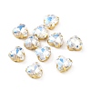 Heart Sew on Rhinestone LS-X1-DIY-E062-04G-02-1