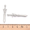 304 Stainless Steel Pendants STAS-N114-59P-3
