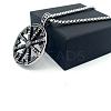 Vintage 304 Stainless Steel Viking Anchor Pendant Necklaces for Men VB2493-4