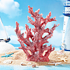 Resin Imitation Coral Ornaments AJEW-WH0696-124-4