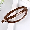 Oval Resin Hair Barrettes PHAR-H001-03C-1