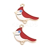 Alloy Enamel Connector Charms PALLOY-Q467-02G-04-1