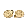 Ion Plating(IP) 304 Stainless Steel Charms STAS-C066-18G-3