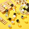 Opaque Acrylic Beads Set MACR-CJC0001-13A-02-5