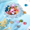 180Pcs 6 Colors Transparent Acrylic Beads OACR-TA0002-66-4