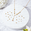 40Pcs 2 Style Brass Beads KK-BBC0001-58-5