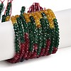 Gradient Color Natural White Jade Beads Strands G-Z069-01H-2