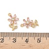 Brass Micro Pave Cubic Zirconia Pendants X1-KK-C099-02G-02-3