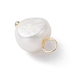 Natural Pearl Pendants PALLOY-JF02200-02-4