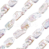 1 Strand Natural Keshi Pearl Beads Strands PEAR-PA0001-04-1