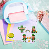Saint Patrick's Day Carbon Steel Cutting Dies Stencils DIY-WH0309-1613-7