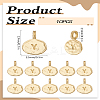 10Pcs Alloy Pendants FIND-LP0003-36Y-2