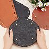4 Pcs 4 Styles PU Leather Bottom FIND-CA0002-15-3