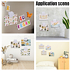 Square Acrylic Self-Adhesive Hanging Spring Clips AJEW-WH20011-56C-4