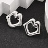304 Stainless Steel Stud Earrings EJEW-K268-11P-3