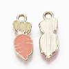 Alloy Enamel Pendants ENAM-N048-001B-2