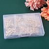Alloy Rhinestone Crystal Links Connectors PALLOY-TA0002-26LG-3