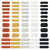 100Pcs 20 Styles PU Leather Label Tags PURS-TA0001-02-1