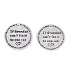 Non-Tarnish 201 Stainless Steel Pendants STAS-T064-38P-16-2