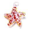 Handmade Lampwork Pendants LAMP-A004-05J-1