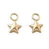304 Stainless Steel Charms STAS-M111-32G-1
