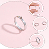 24Pcs 304 Stainless Steel Finger Ring Settings STAS-BBC0010-09A-6