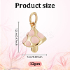 12Pcs Brass Enamel Charms KK-ME0002-91-2