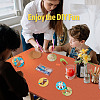 5D DIY Diamond Painting Cup Mat Kits DIY-TAC0021-09E-22