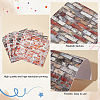 12Pcs 2 Colors Self Adhesive PVC Wall Stickers DIY-GA0007-05B-4