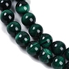 Natural Malachite Beads Strands G-F461-05-8mm-2