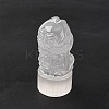 Natural Selenite Figurines DJEW-Q006-01N-3