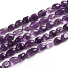 Natural Amethyst Beads Strands X-G-D0002-B33-1