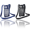 2Pcs 2 Colors Polyester Plastic Water Bottle Mesh Pouches AJEW-CN0004-37A-6