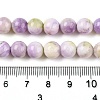 Dyed Natural White Jade Beads Strands G-T138-8mm-210-39-5