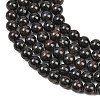 Natural Glaucophane Beads Strands G-F836-A01-8mm-4