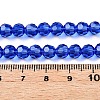 Transparent Glass Beads LS-EGLA-A035-T6mm-D21-4