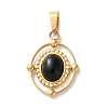 Natural Black Onyx(Dyed & Heated) Pendants STAS-C120-14G-07-1