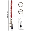 Boho Macrame Wristlet Keychain Keying KEYC-SW00004-01-2