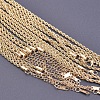 304 Stainless Steel Rope Chain Necklaces HK1037-2-1