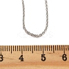 Brass Rolo Chains Necklaces for Women NJEW-D302-45P-4