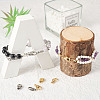 100Pcs 2 Colors 304 Stainless Steel Lobster Claw Clasps Sets STAS-YS0001-26A-7