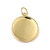 Rack Plating Brass Enamel Pendants KK-H431-29G-2