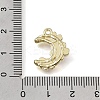 Brass with Plum Enamel Pendants RE-CBAE379-21LG-3