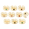 Natural & Synthetic Gemstone Finger Rings RJEW-Q004-03G-6