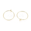 Ion Plating(IP) 316L Surgical Stainless Steel Hoop Earring Findings X-STAS-D164-02G-A-2