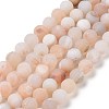 Natural Druzy Geode Agate Bead Strands G-K166-09-10mm-01-1