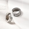 304 Stainless Steel Hoop Earrings EJEW-L302-03C-P-2